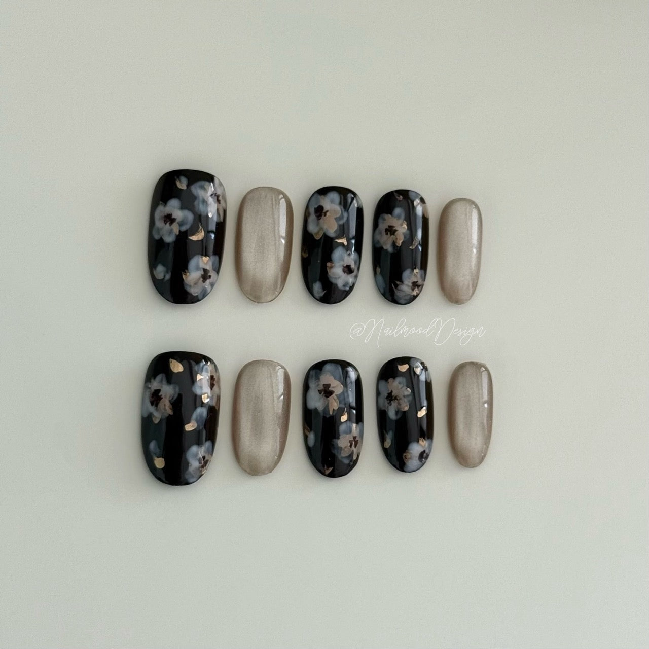 Wabi-Sabi Dahli press ons