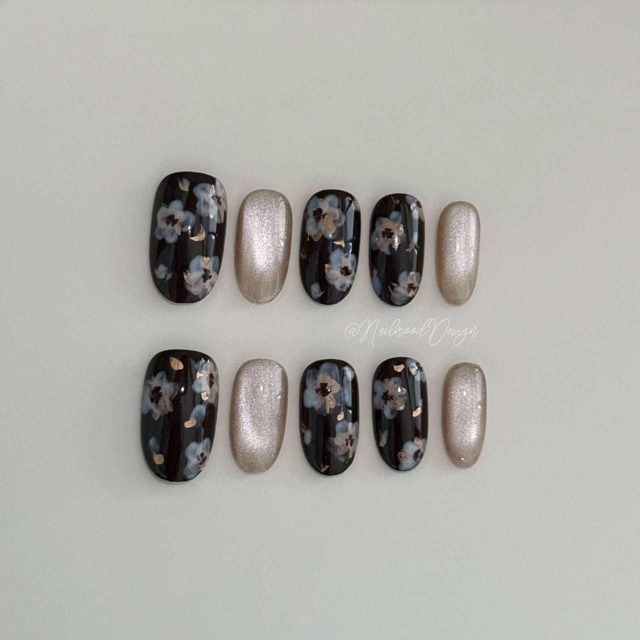 Wabi-Sabi Dahli press ons
