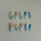Ocean Breeze Press-ons