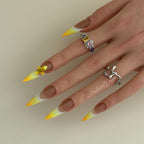 Neon Tropique Press-ons