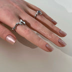 Nude Glow Press-ons Short Square