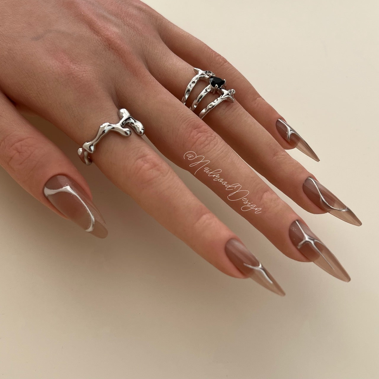Nude Matrix Press-ons