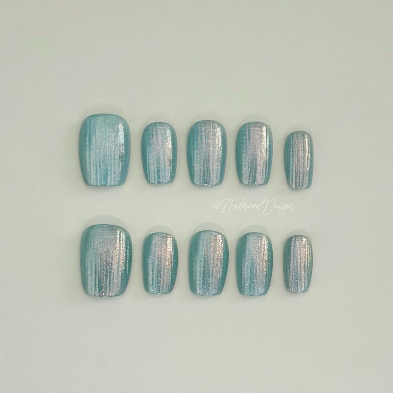 Crystal Wave Press-ons