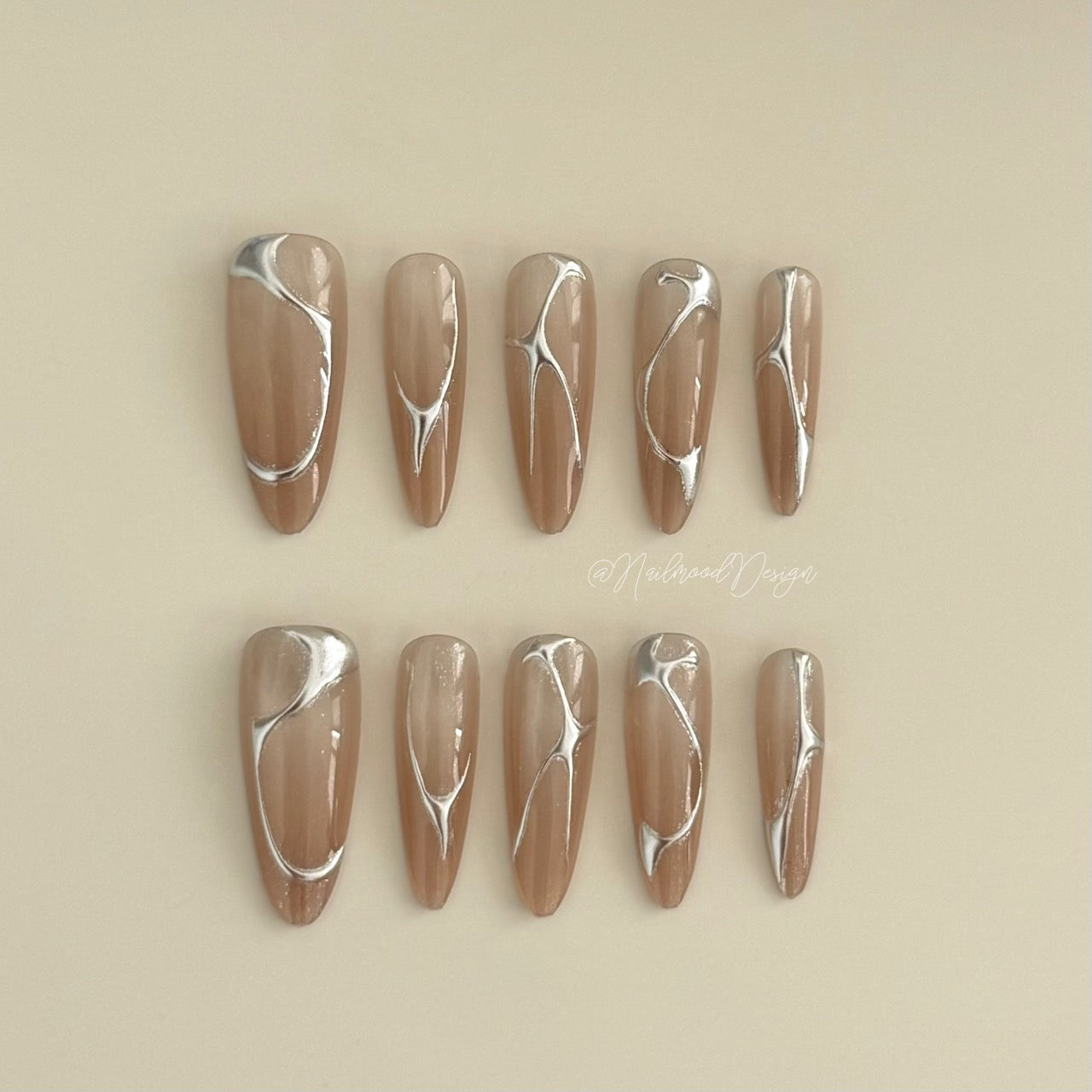 Nude Matrix Press-ons